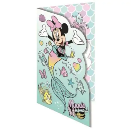 Disney Minnie greeting card and envelope termékfotója