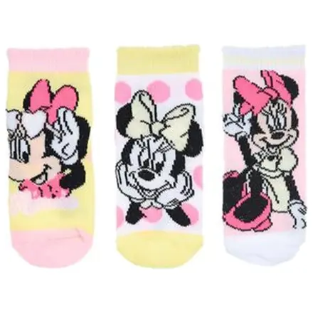 Disney Minnie Mouse Dressy Yellow baby socks 6-12 months product photo