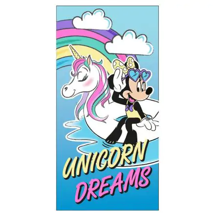 Disney Minnie Unicorn Dreams microfiber beach towel product photo