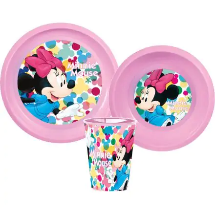Disney Minnie tableware, plastic set product photo