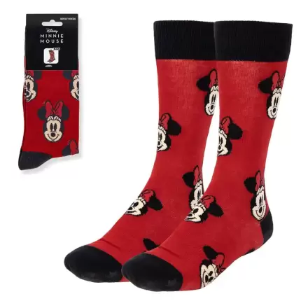 Disney Socks Minnie Face Red 36-43 product photo