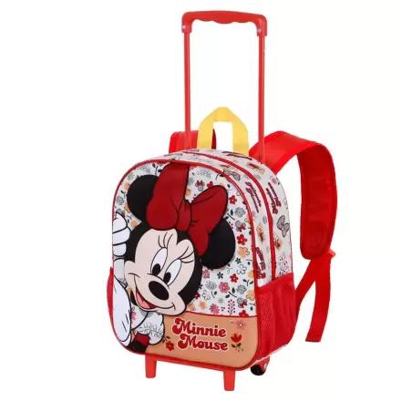 Disney Minnie Flowered 3D trolley 34cm termékfotója