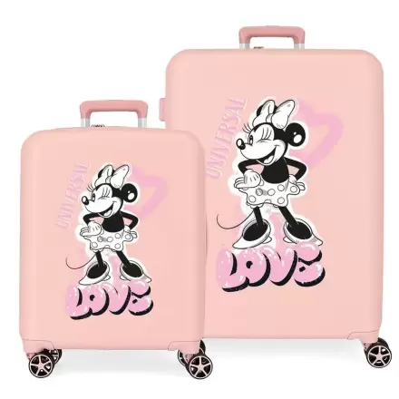 Disney Minnie Heart ABS pack 2 trolley suitcases termékfotója