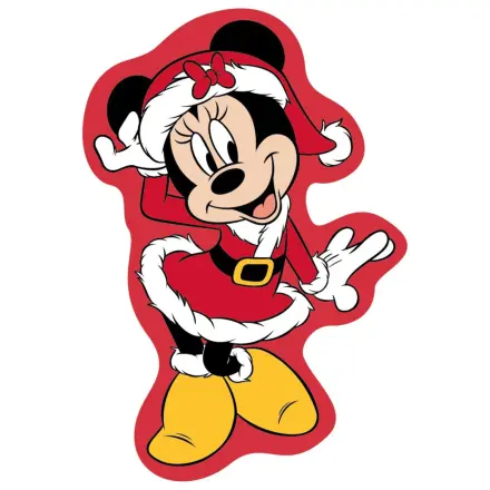 Disney Minnie Jolly Christmas 3D Shaped Cushion, Decorative Pillow product photo