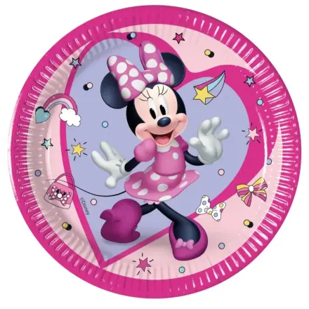 Disney Minnie Junior paper plates 8 pcs 20 cm FSC product photo