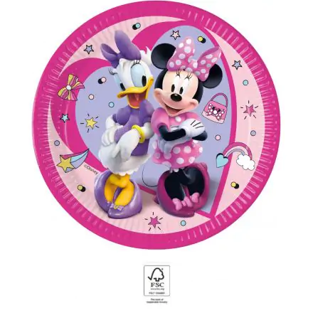 Disney Minnie Junior Paper Plates 8 pcs 23 cm FSC product photo