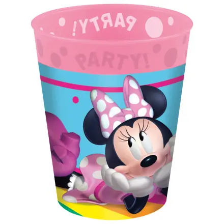 Disney Minnie Makes Me Smile micro premium plastic cup set of 4, 250 ml product photo