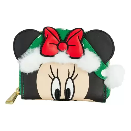 Disney by Loungefly Wallet Minnie Mouse Polka Dot Christmas product photo