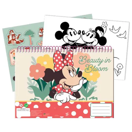 Disney Minnie Nomadic Spirit A/4 Spiral Sketchbook with 40 Stickers product photo