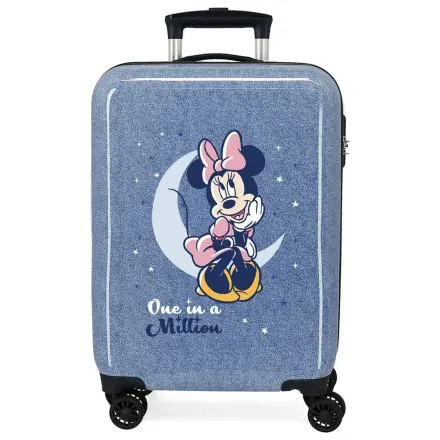 Disney Minnie One In A Million Denim ABS trolley suitcase 55cm product photo