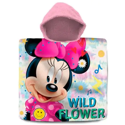 Disney Minnie cotton poncho towel product photo