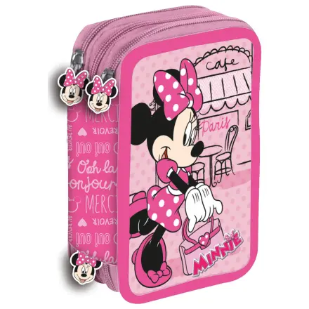 Disney Minnie Paris triple pencil case product photo