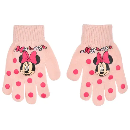 Disney Minnie Pink Dots kids gloves product photo
