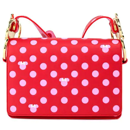 Loungefly Disney Minnie Pink Polka Dot crossbody bag product photo