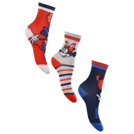 Disney Minnie Mouse Play Kids' Socks 31/34 product photo