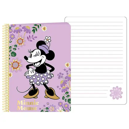 Disney Minnie Purple spiral notebook, A5 product photo