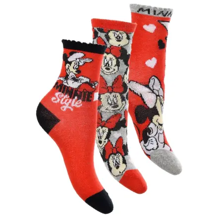 Disney Minnie Red Style Kids' Socks 27/30 product photo
