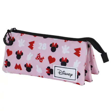 Disney Minnie Pinky triple pencil case product photo