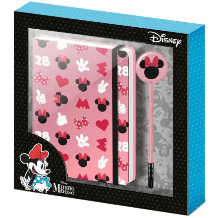 Disney Minnie Pinky set diary + pen product photo
