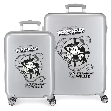 Disney Minnie Steamboad Joyful ABS pack 2 trolley suitcases termékfotója