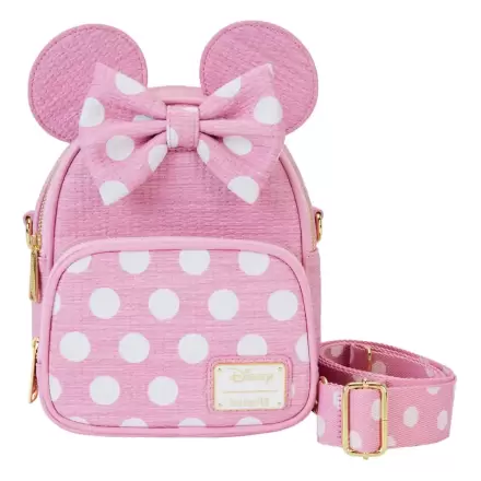 Disney by Loungefly Backpack Mini Minnie Straw Convertible product photo