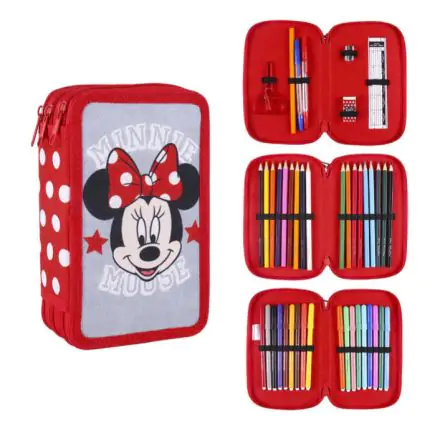 Disney Minnie triple pencil case product photo