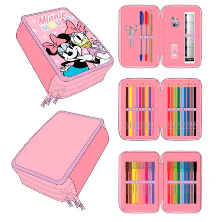 Disney Minnie triple pencil case product photo
