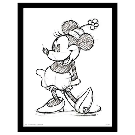 Disney Minnie vintage framed product photo