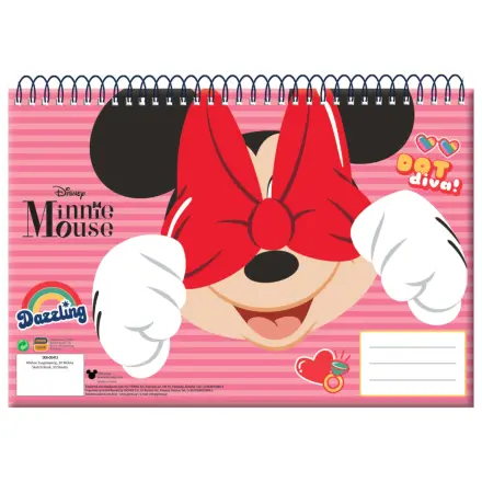 Disney Minnie Wink A/4 Spiral Sketchbook, 30 sheets product photo