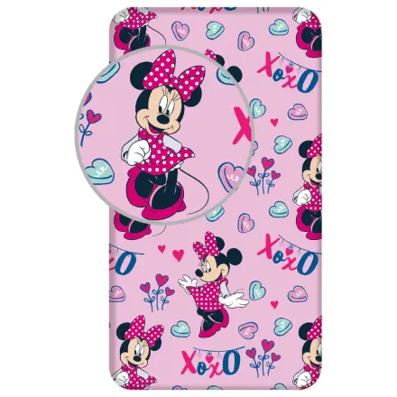 Disney Minnie XoXo fitted sheet 90x200 cm product photo