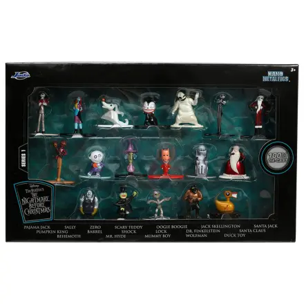 Disney Nightmare Before Christmas metalfigs pack 18 figures 4cm product photo