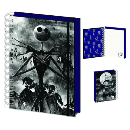 Disney Nightmare Before Christmas A5 lenticular notebook termékfotója