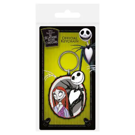 Disney Nightmare Before Christmas Jack & Sally keychain product photo