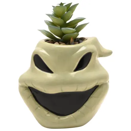 Disney Nightmare Before Christmas Oggie Boogie planter with faux plant product photo