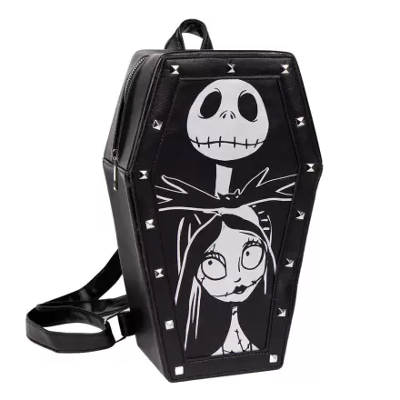 The Nightmare before Christmas Fashion - Faux Leather Backpack Jack Coffin-shaped termékfotója