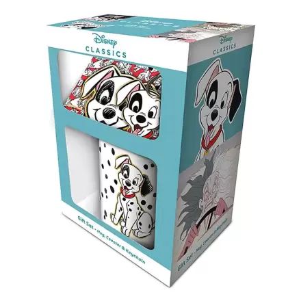 Disney Mug, Coaster and Keychain Set One Hundred and One Dalmatians Seeing Spots product photo