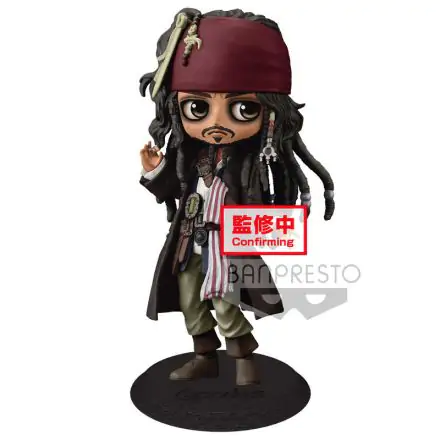Disney Pirates of the Caribbean Jack Sparrow Q Posket B figure 14cm product photo