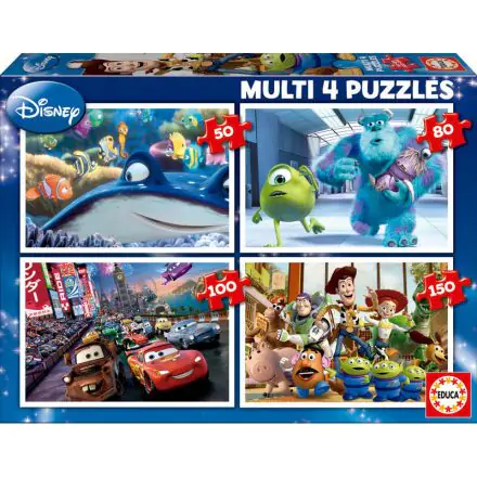 Disney Pixar Multi puzzle 50-80-100-150pcs termékfotója