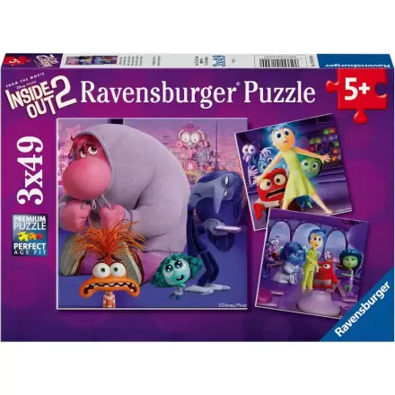 Disney Pixar Inside Out 2 puzzle 3x49pcs product photo