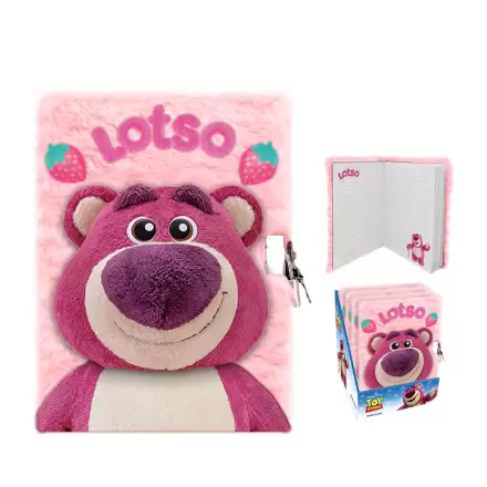 Disney Pixar Toy Story Lotso plush notebook product photo