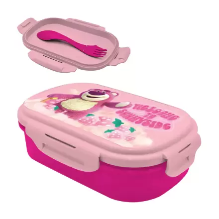 Disney Pixar Toy Story Lotso lunch box and cutlery product photo