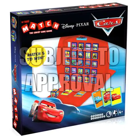 Disney Pixar Cars Top Trumps Match product photo