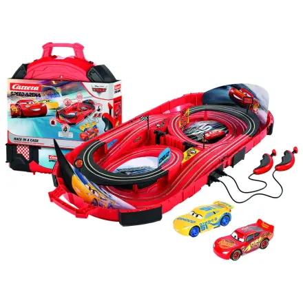 Disney Pixar Cars Race in a Case Racing circuit product photo