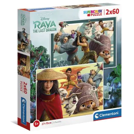 Disney Raya and the Last Dragon puzzle 2x60pcs product photo