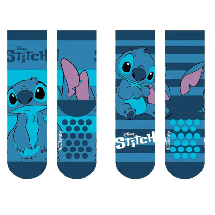 Disney Stitch pack 2 kids anti-slip socks product photo