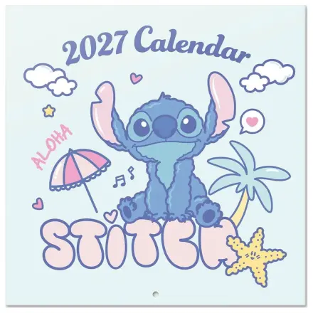 Disney Stitch 2027 Wall Calendar 30 x 30 cm product photo