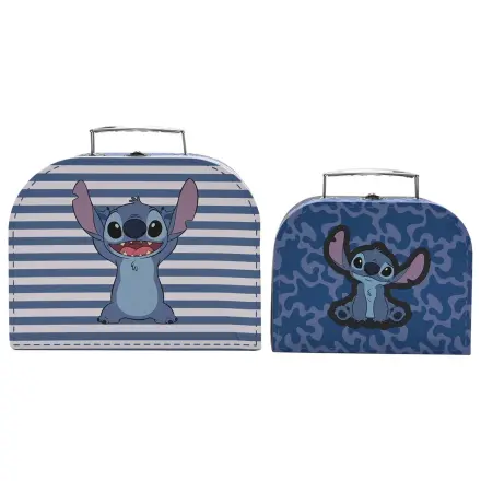Disney Stitch set of 2 suitcase storage boxes product photo