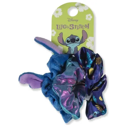 Disney Stitch 3 hair scrunchie set product photo