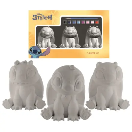 Disney Stitch blister pack with 3 colorable figures product photo