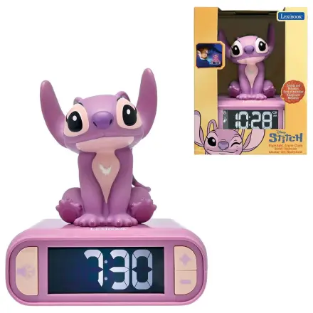 Disney Stitch 3D night light digital alarm clock product photo